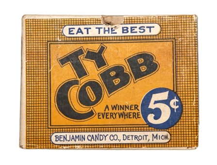 1910s-20s "Ty Cobb" Candy Box 